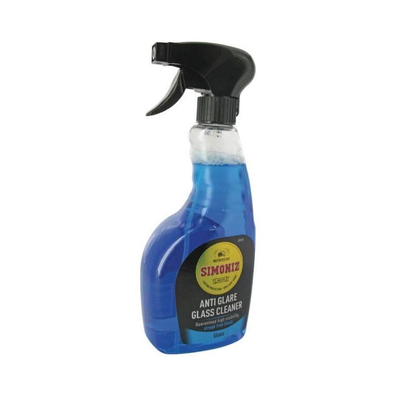 SIMONIZ Anti Glare Glass Cleaner 4x500ml Spray Bottles